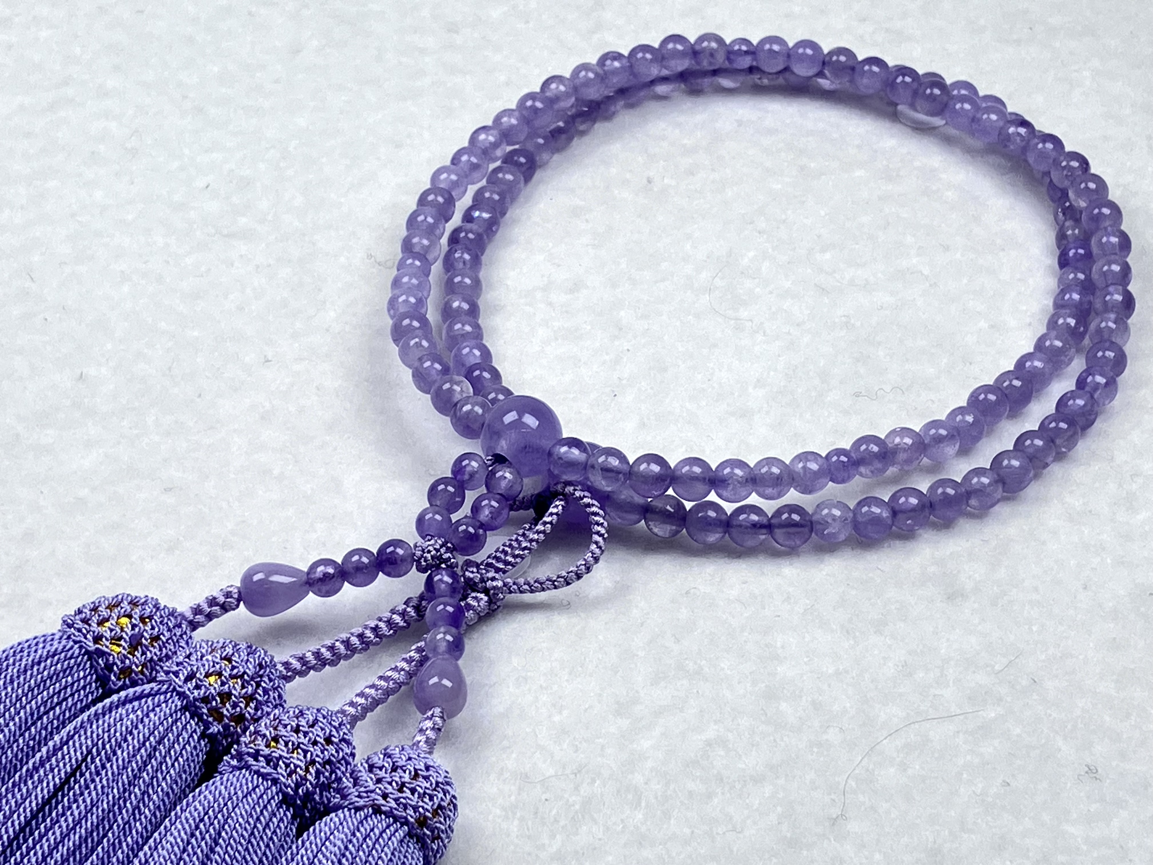 藤雲石８寸門徒　正絹頭房　浄土真宗