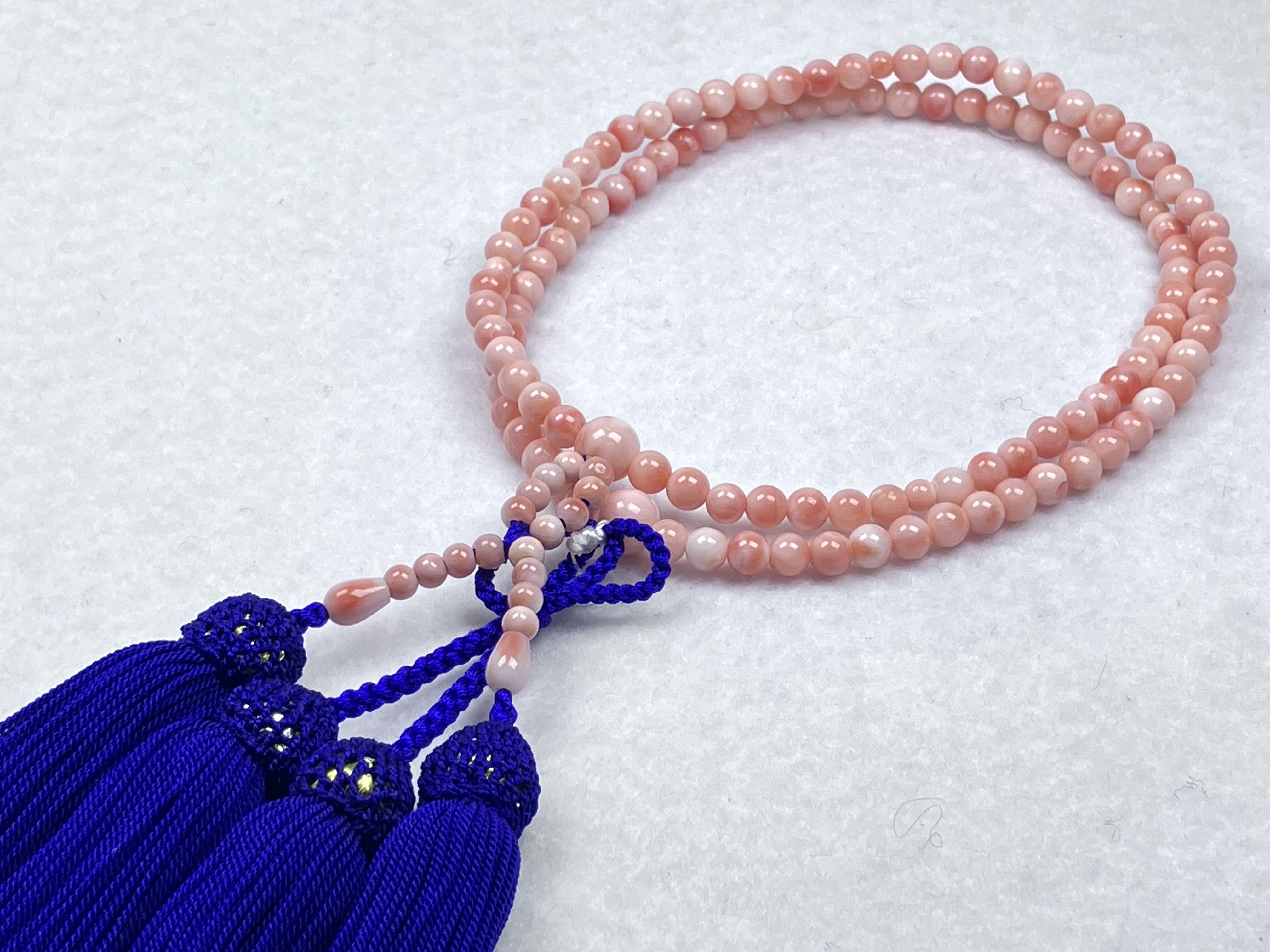 本珊瑚　8寸門徒　正絹頭房　浄土真宗