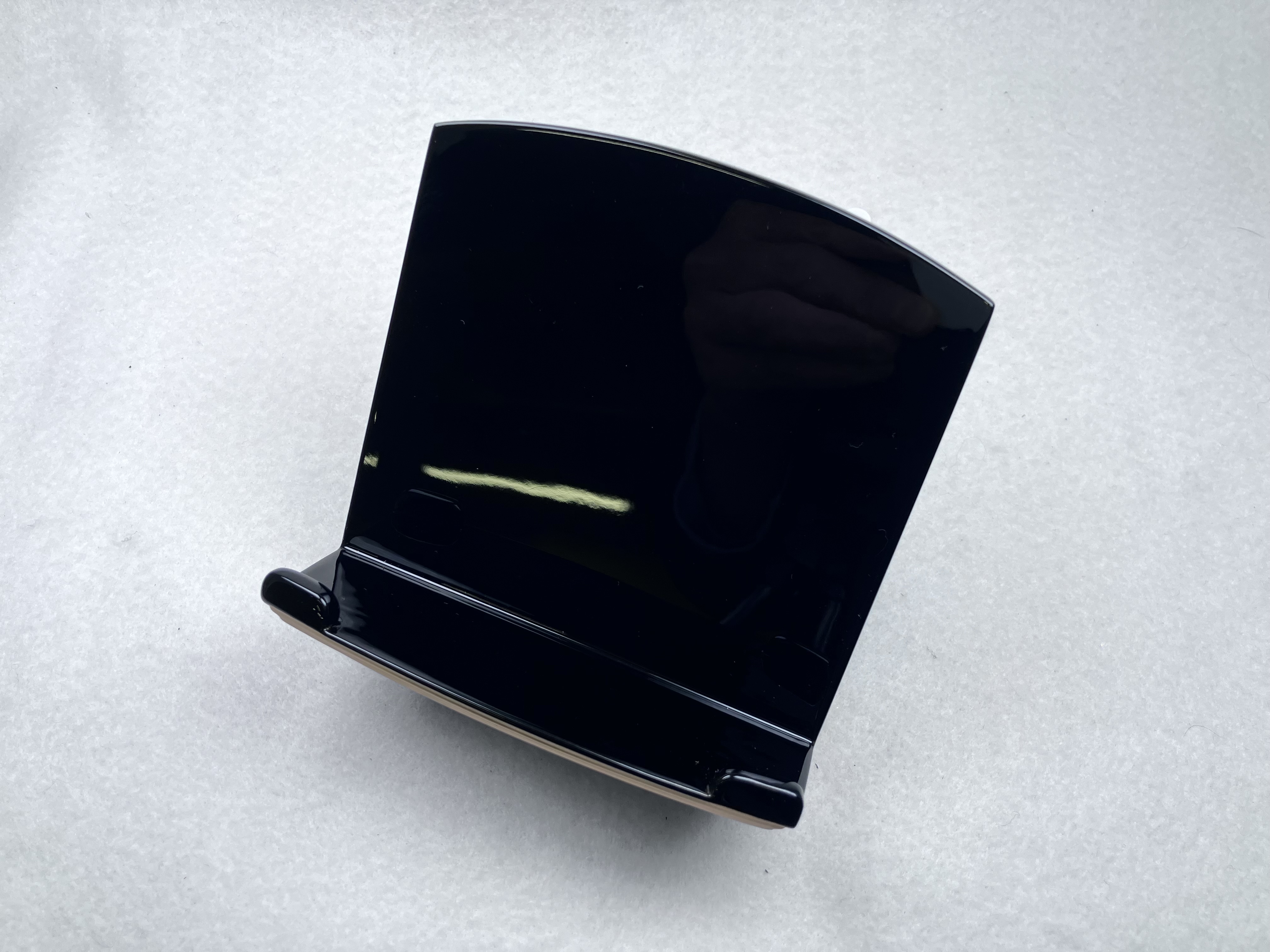 過去帳台　低見台　黒　3.5寸