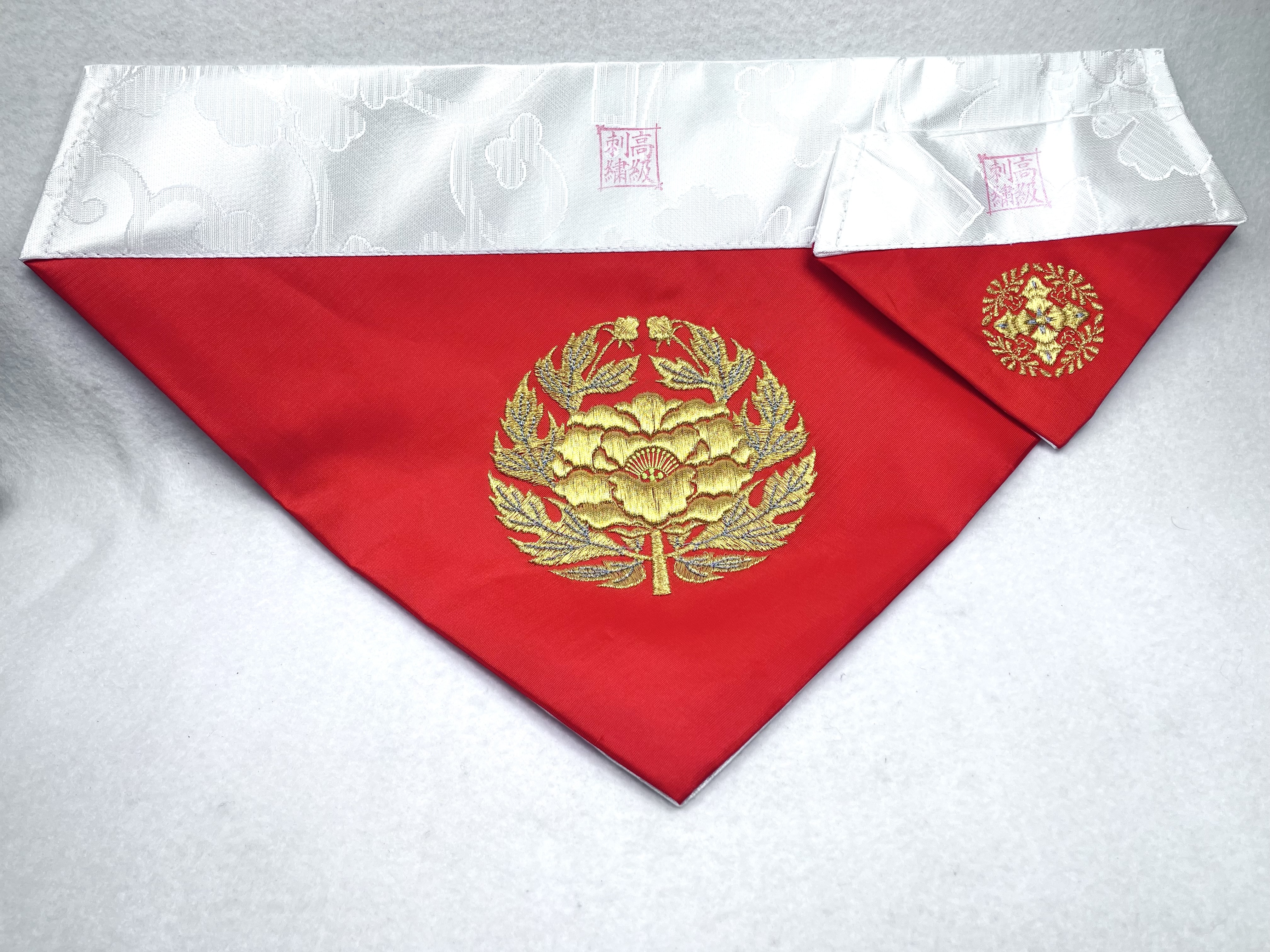 打敷　人絹塩瀬　東紋　上卓付　四ツ切